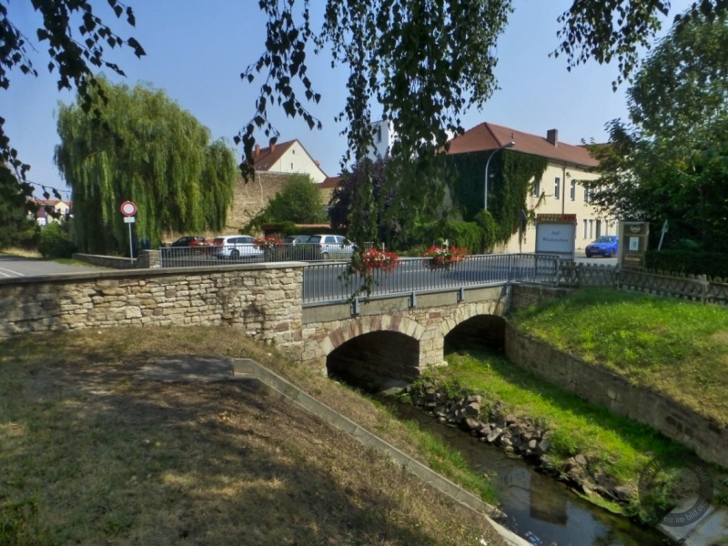 Mönchsbrücke am Roßplatz in Querfurt (Saalekreis)