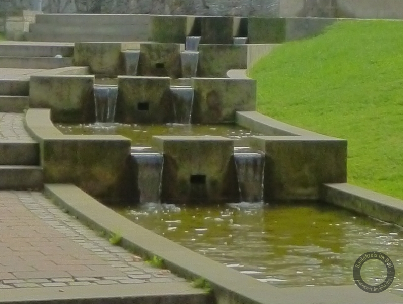 Brunnenanlage in Querfurt im Saalekreis