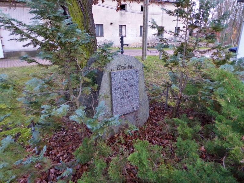 Denkmal für Friedrich Ludwig Jahn in Zöberitz bei Halle im Saalekreis
