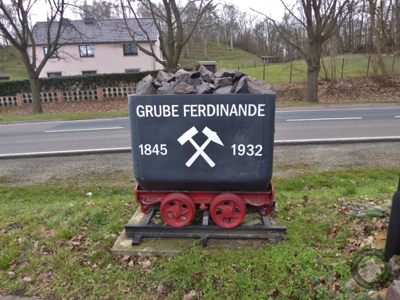 Bergbaulore in Grube Ferdinande