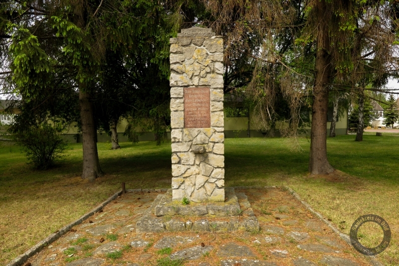 Denkmal für die Märzkämpfe in Oberfarnstädt im Saalekreis