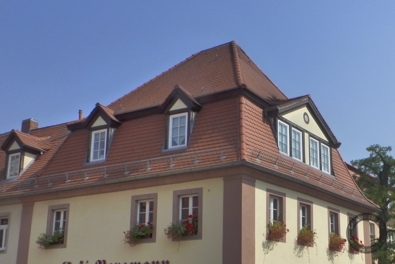 Gasthof "Deutsches Haus" (Café Bergmann) in Querfurt im Saalekreis