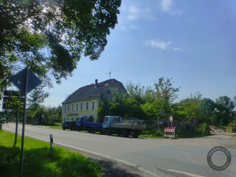 Gasthaus "Roter Hirsch" in Kleinlauchstädt in der Goethestadt Bad Lauchstädt im Saalekreis