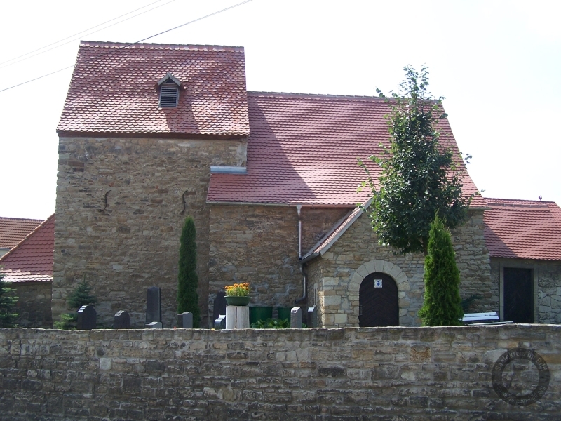 Dorfkirche in Daspig bei Leuna im Saalekreis
