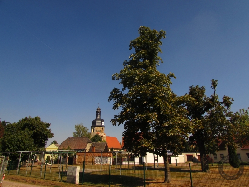 Dorfkirche von Döllnitz (Schkopau) im Saalekreis