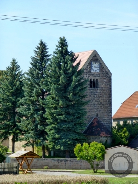 Dorfkirche von Spielberg bei Querfurt im Saalekreis