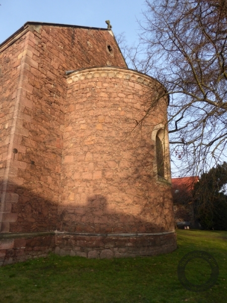 Dorfkirche in Wallwitz (Petersberg) im Saalekreis