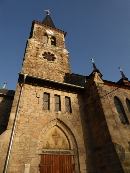 Dorfkirche St. Johannes der Täufer in Naundorf bei Beesenstedt (Salzatal) im Saalekreis