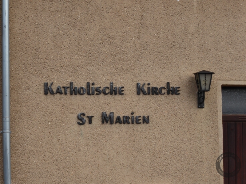 Katholische Kirche St. Marien in Gröbers (Kabelsketal) im Saalekreis