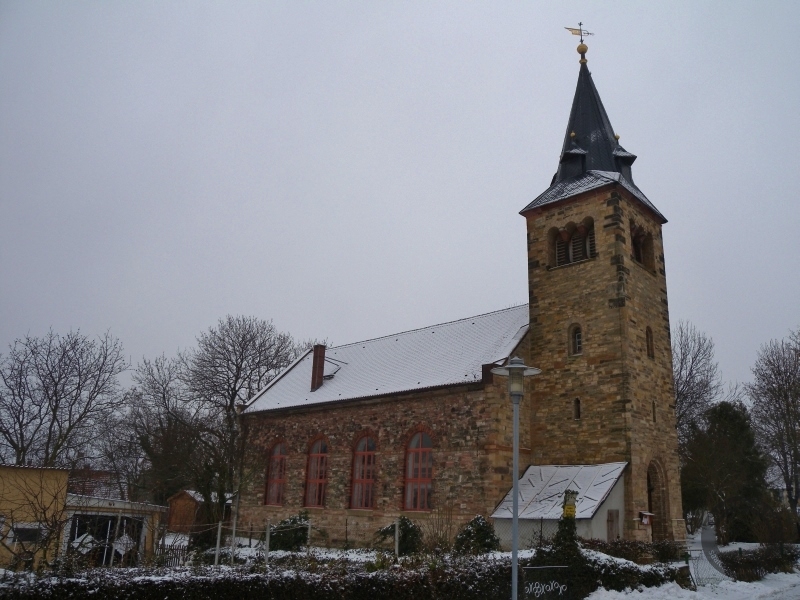 Kirche St. Magdalena in Langenbogen im Saalekreis
