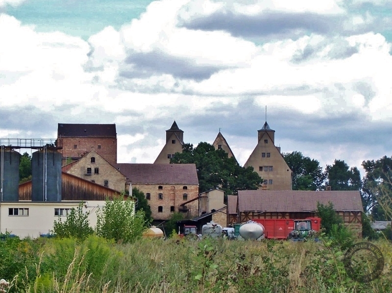 Knochenmühle mit Schneidemühle in Salzmünde im Saalekreis