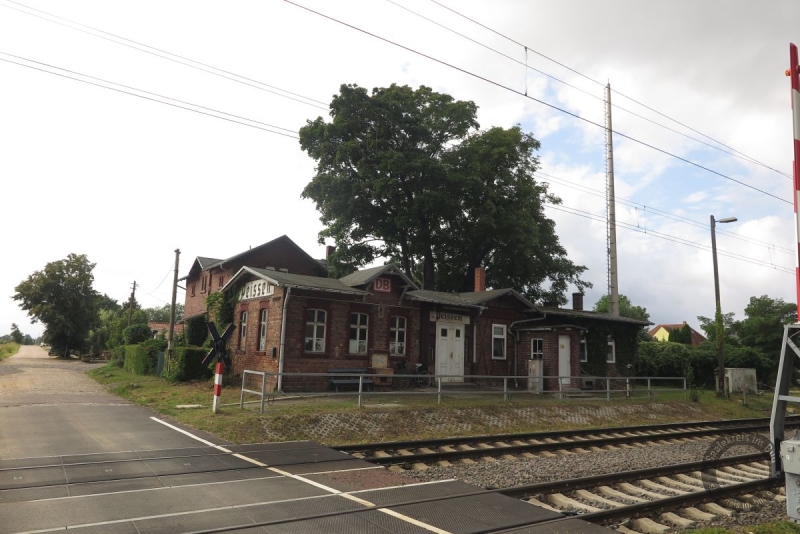Bahnhof Peißen (Stadt Landsberg) im Saalekreis