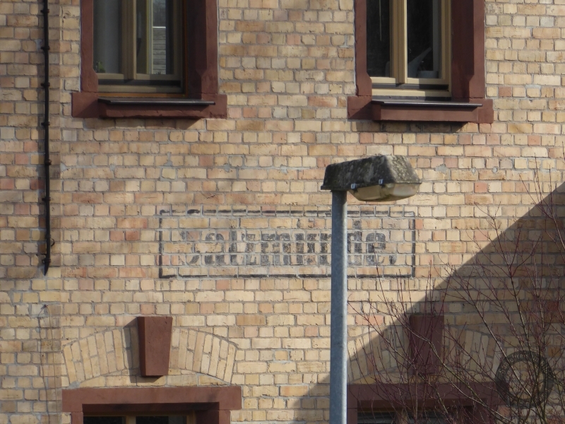 Bahnhof von Salzmünde (Salzatal) im Saalekreis