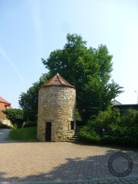 Wehrturm am Freimarkt in Querfurt im Saalekreis