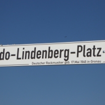 Denkmal für Udo Lindenberg in Bennstedt (Salzatal) im Saalekreis