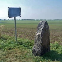 Menhir "Langer Stein" bei Räther im Saalekreis