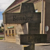 Denkmal zum 1100-Jahr-Jubiläum von Barnstädt im Saalekreis