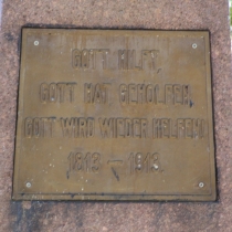 Völkerschlachtdenkmal in Kaltenmark