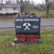 Bergbaulore in Grube Ferdinande