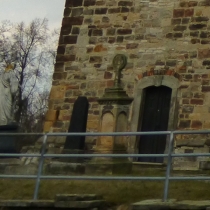 Kriegerdenkmal (Deutsche Kriege) in Barnstädt (Weida-Land) im Saalekreis