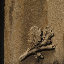 Kriegerdenkmal (Erster Weltkrieg) auf dem Friedhof in Lochau (Schkopau) im Saalekreis