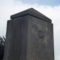 Kriegerdenkmal (Erster Weltkrieg) in Schlettau bei Löbejün im Saalekreis