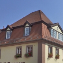 Gasthof "Deutsches Haus" (Café Bergmann) in Querfurt im Saalekreis