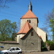Dorfkirche in Bennstedt (Salzatal) im Saalekreis