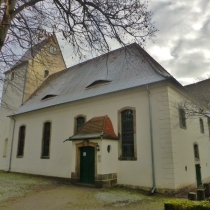 Dorfkirche von Ermlitz (Schkopau) im Saalekreis