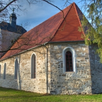 Evangelische Dorfkirche in Neukirchen (Hohenweiden) im Saalekreis