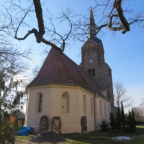 Dorfkirche in Gütz (Stadt Landsberg) im Saalekreis