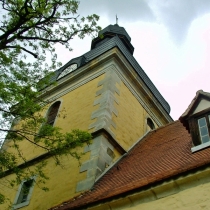 Dorfkirche St. Cyriakus in Zscherben (Teutschenthal) im Saalekreis