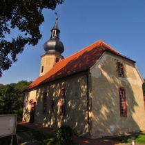 Kirche St. Philippus und Jacobus in Burgliebenau (Schkopau) im Saalekreis