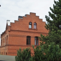 Postamt in der Straße "An der Stadtmauer" in Löbejün