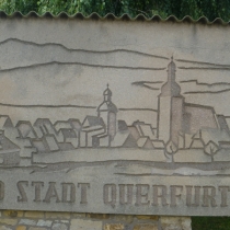 Sgraffitowand "1100 Jahre Querfurt" im Saalekreis
