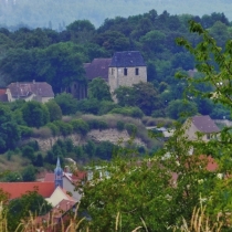 Neue Burg in Schraplau im Saalekreis