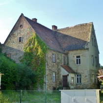 Rittergut "Unterhof" am Kacheltor in Lodersleben (Querfurt) im Saalekreis