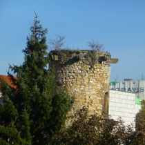Stadtmauertürme beim Döcklitzer Tor in Querfurt im Saalekreis