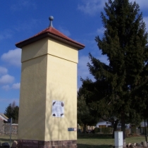 Trafoturm (Artenschutzturm) Sennewitz (Petersberg) im Saalekreis