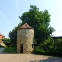 Wehrturm am Freimarkt in Querfurt im Saalekreis