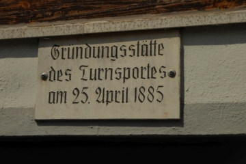 Gründungsstätte des SV 1885 Teutschenthal im Saalekreis
