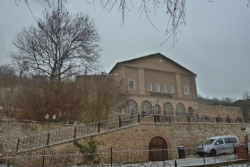 Gasthaus "Weinberg-Terrassen" in der Welle in Langenbogen im Saalekreis