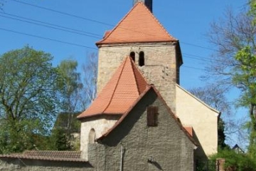 Dorfkirche in Bennstedt (Salzatal) im Saalekreis