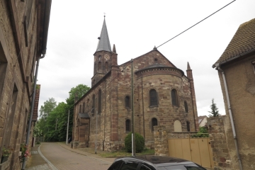 Kirche St. Georg in Gatterstädt (Stadt Querfurt) im Saalekreis