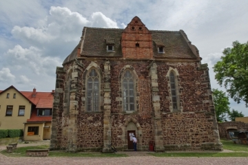 Templerkapelle in Mücheln bei Wettin im Saalekreis